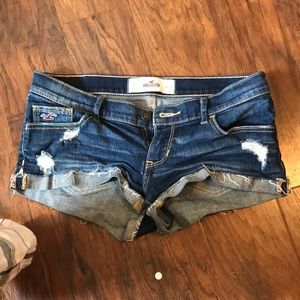 Jean shorts dark wash